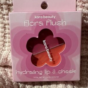 3/$15 🌼 Kara Beauty Flora Flush Hydrating Lip & Cheek - Vibrant Orange